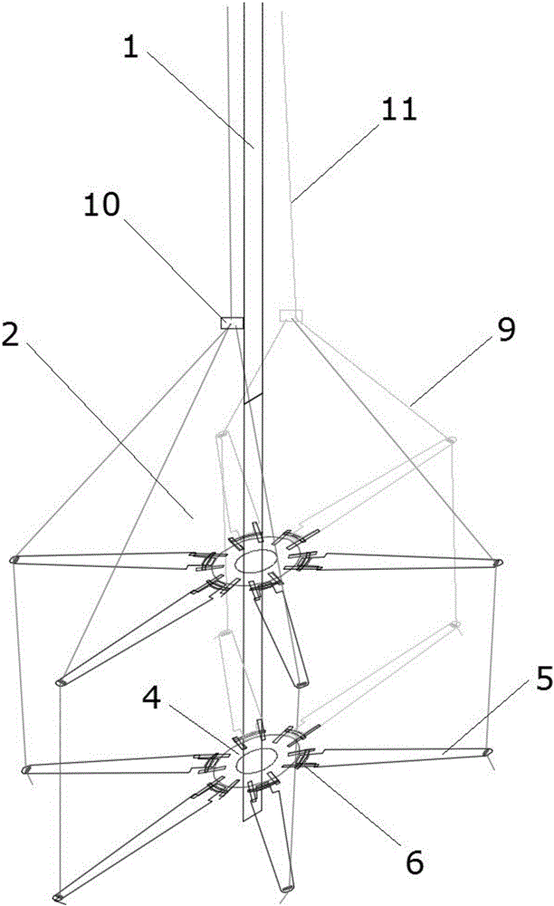 Valve type expanding head anchor rod bearing body