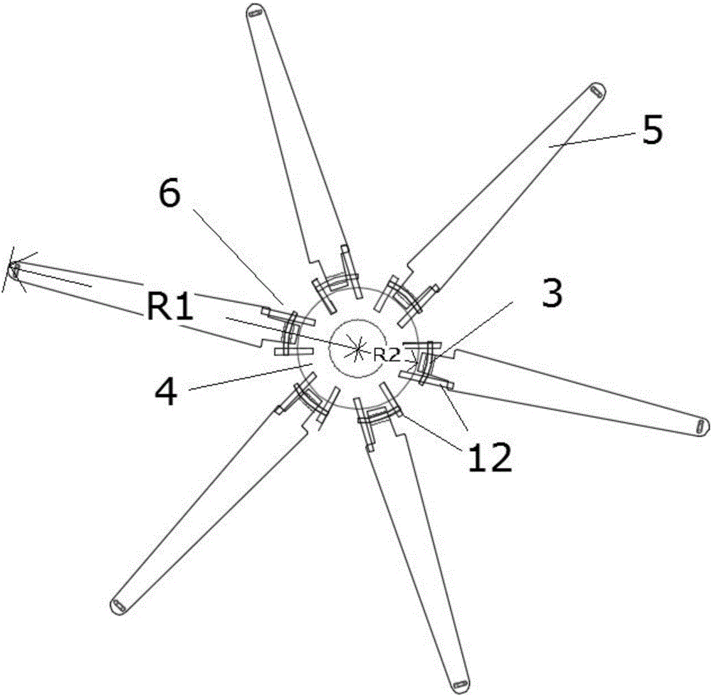 Valve type expanding head anchor rod bearing body