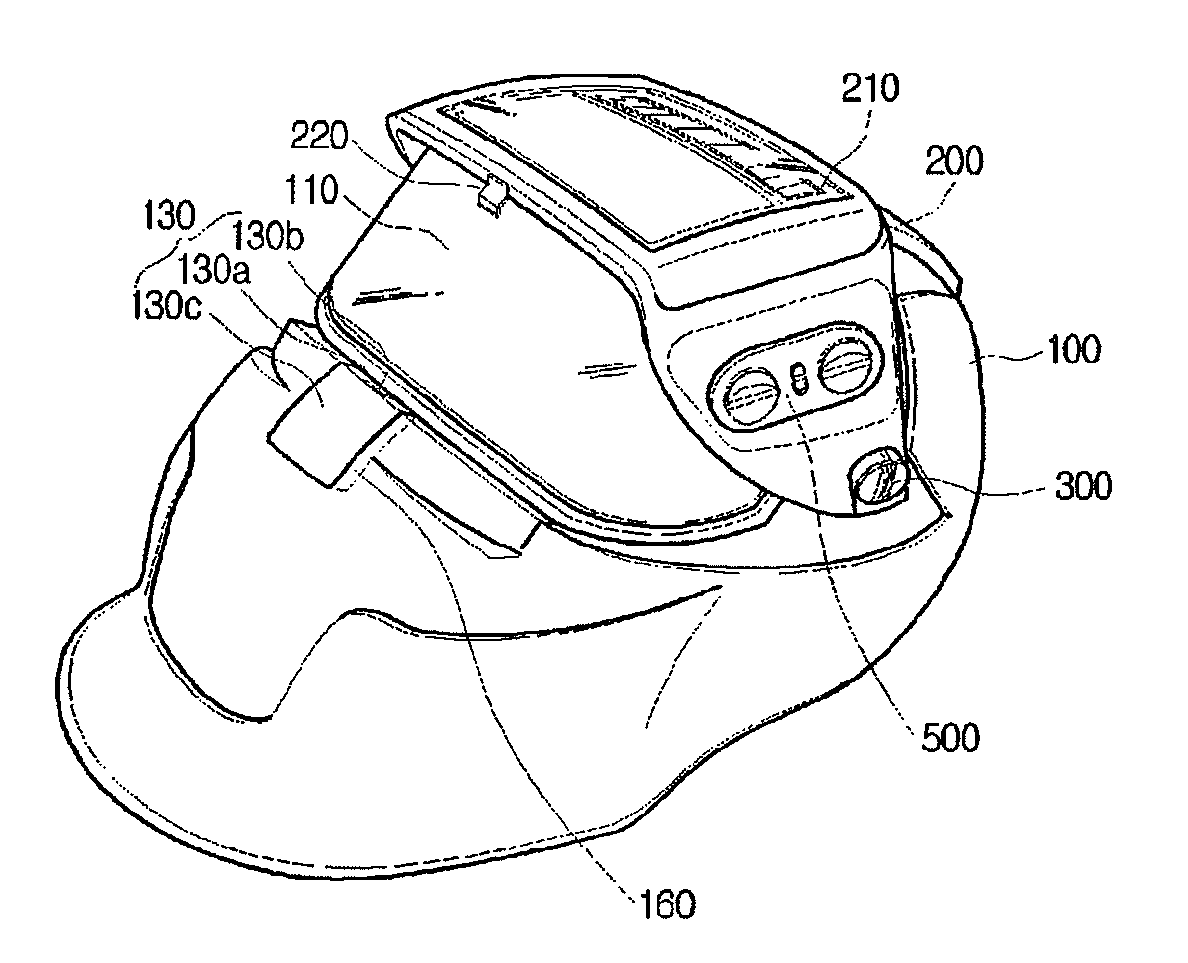 Welding mask