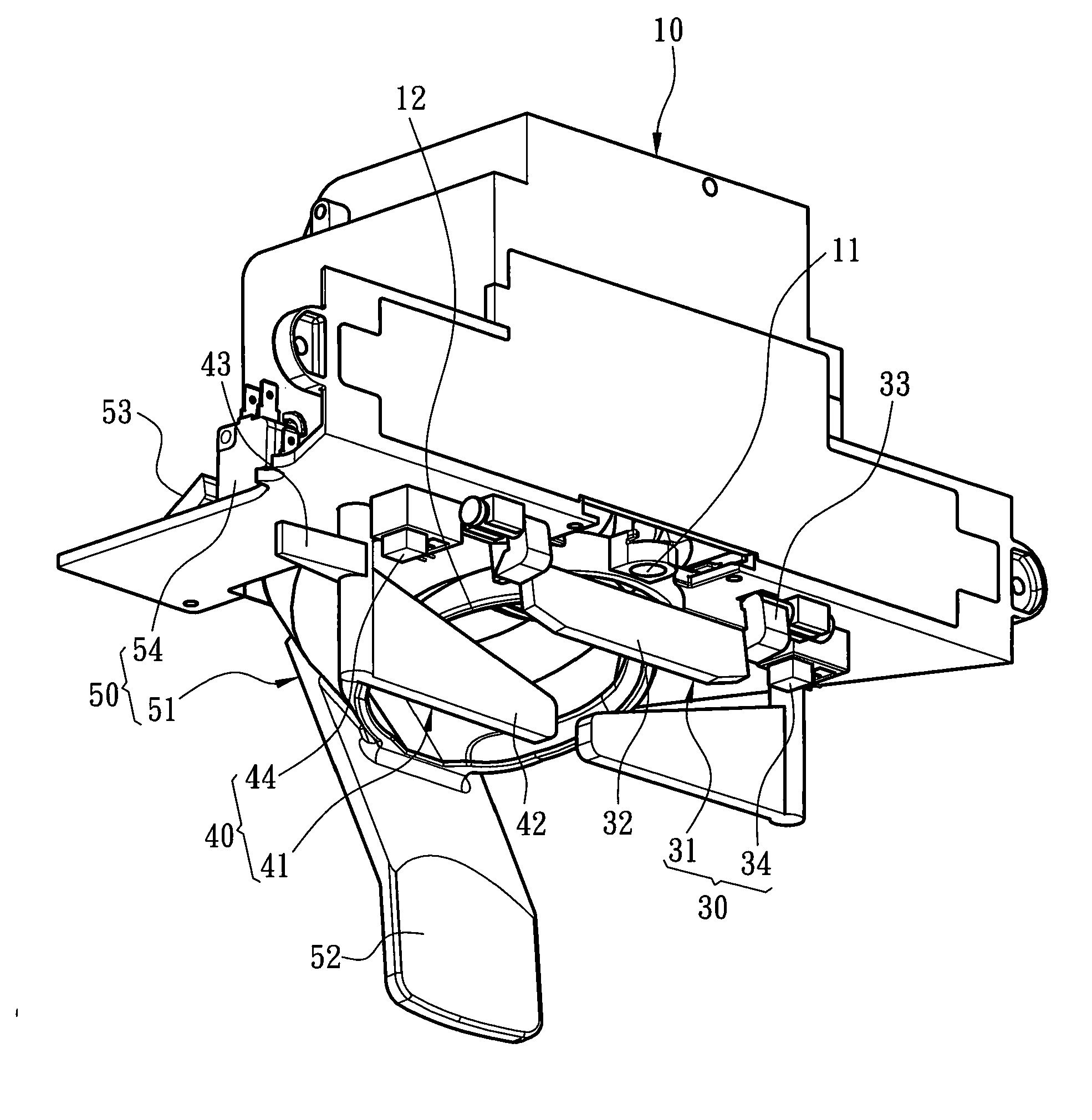 Dispensing control device for icemaker