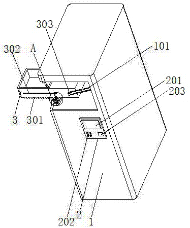 Traditional Chinese medicine cabinet system facilitating rapid viewing