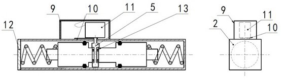 A kind of flow booster reversing valve