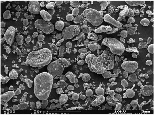 Implant comprising a calcium salt-containing composite powder having microstructred particles