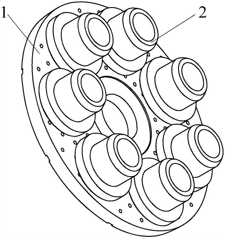 Sliding-shoe friction pair of high-pressure seawater axial plunger pump with bionic non-smooth surface