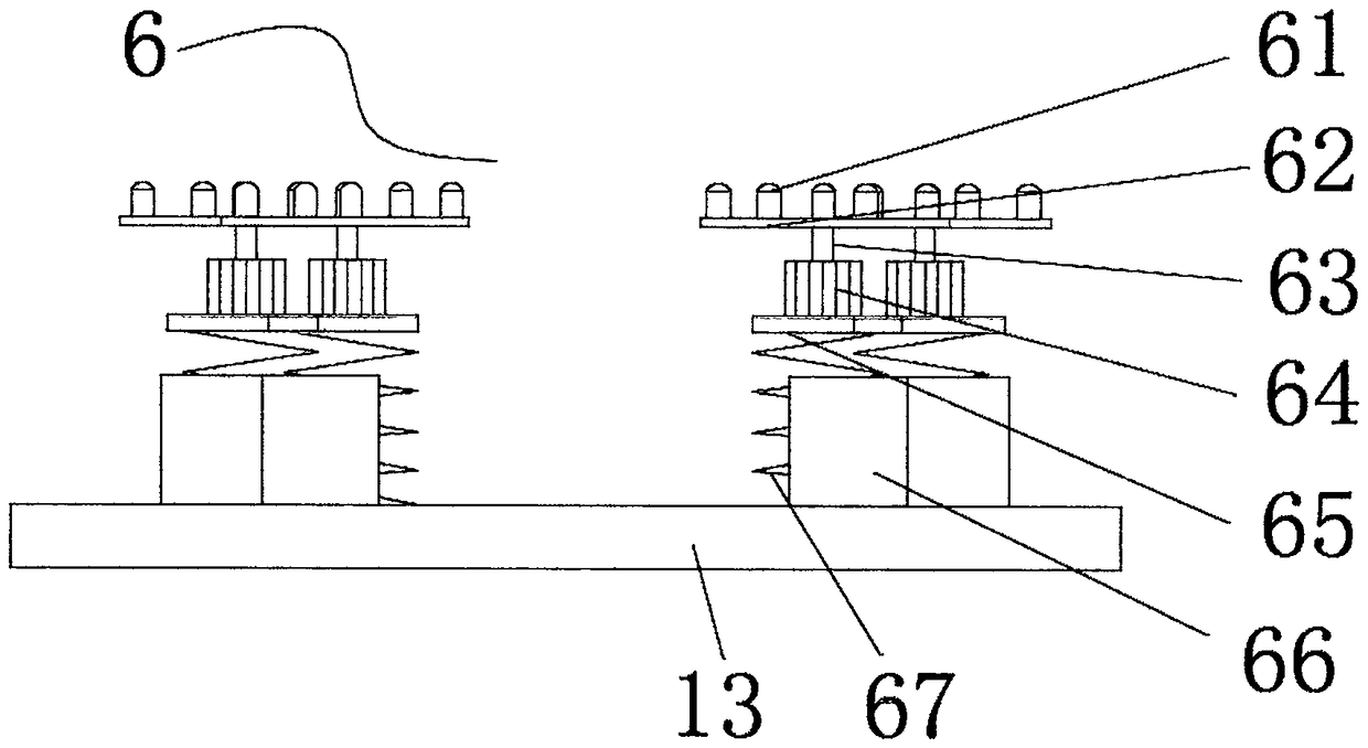 Medical pillow for activating blood circulation and removing blood stasis to dredge brain meridians and manufacturing technology thereof