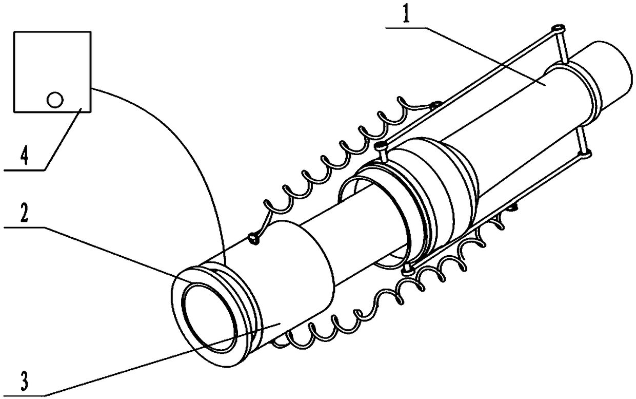 A wearable mechanical auxiliary arm for carrying based on the principle of leverage