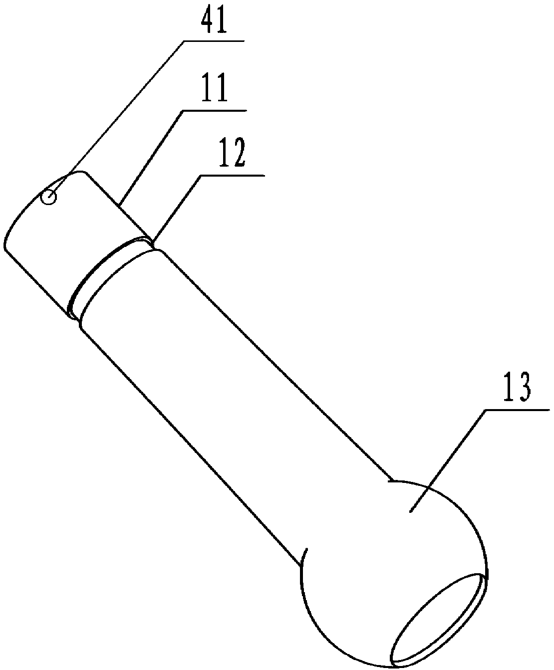 A wearable mechanical auxiliary arm for carrying based on the principle of leverage