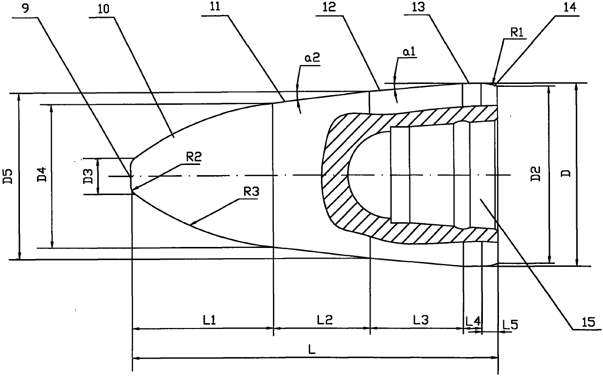 Plug for large-hole series medium- and thick-wall capillaries