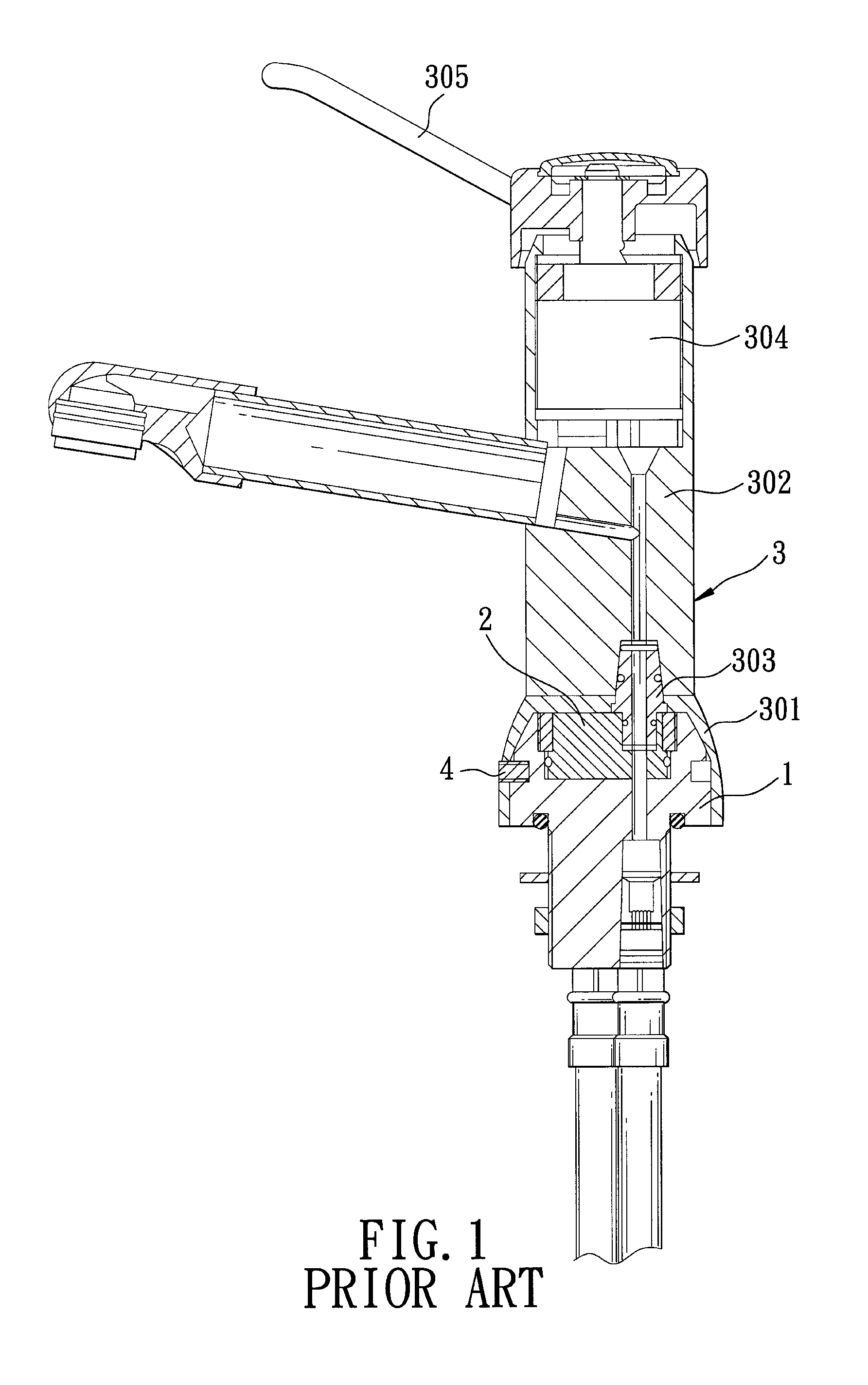 Easy maintenance sensing type automatic faucet