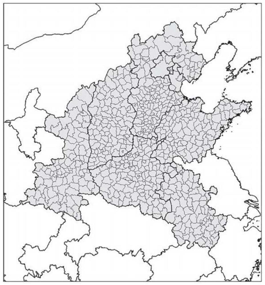 County scale forest pest and disease damage prediction method based on spatial heterogeneous characteristics