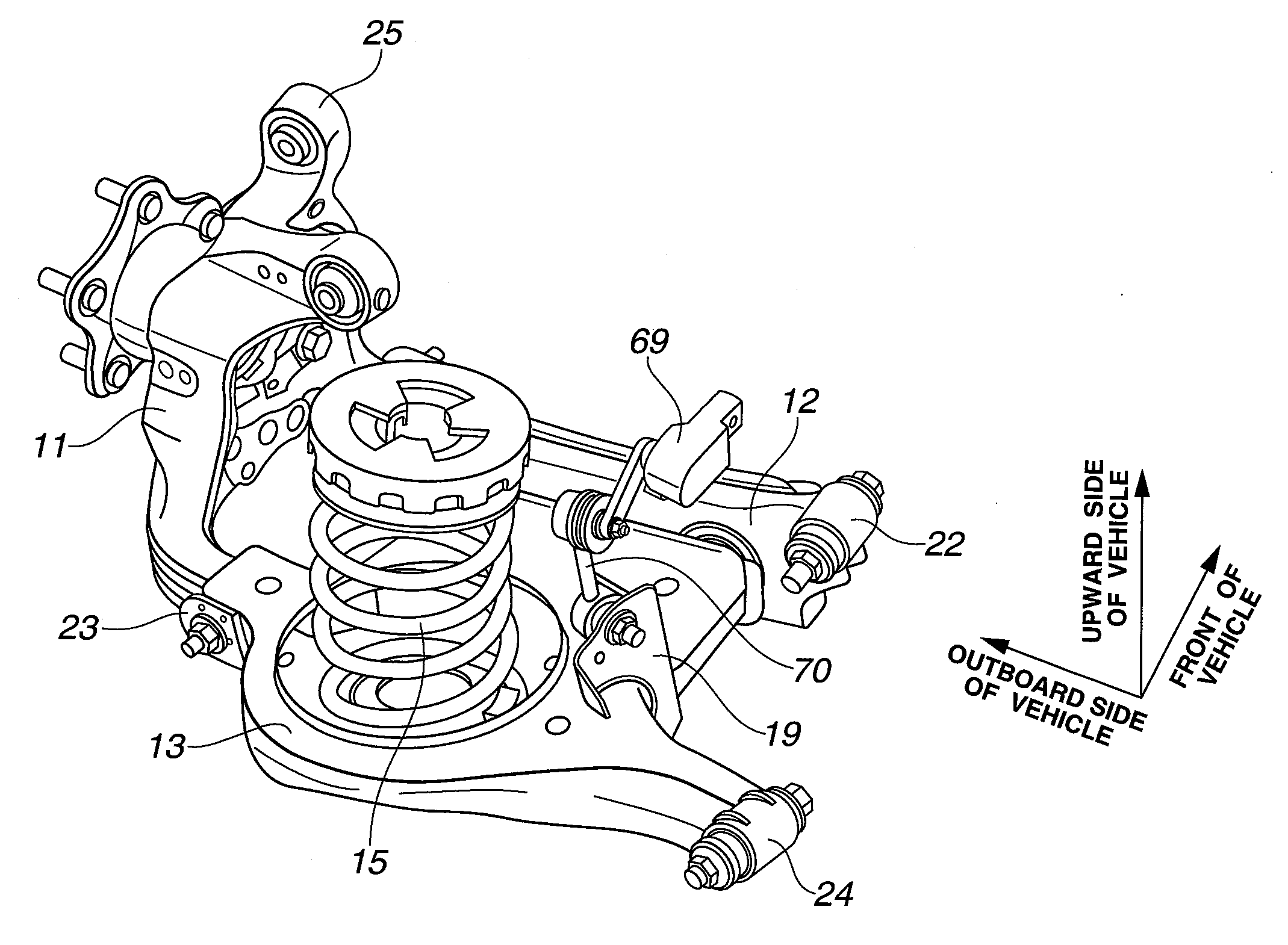 Suspension structure and method of making suspension link