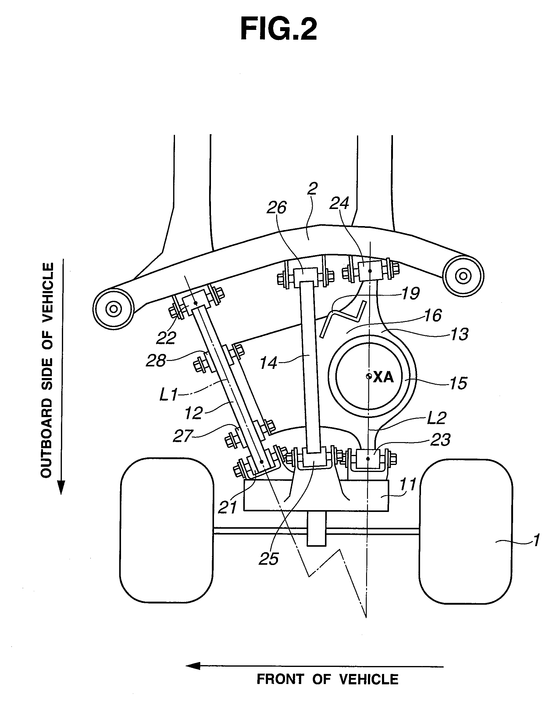 Suspension structure and method of making suspension link