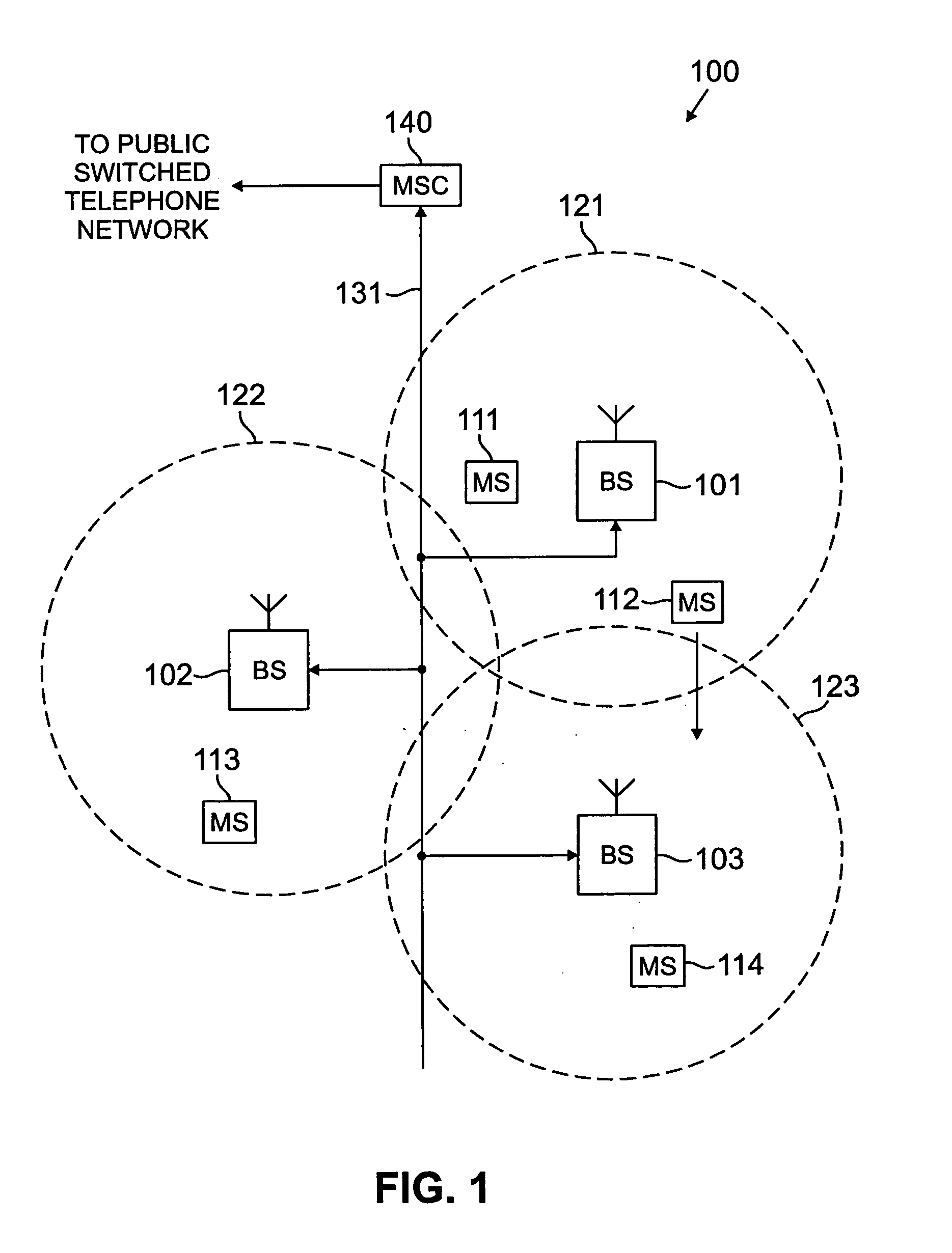 Unified architecture for CDMA network and method of operation