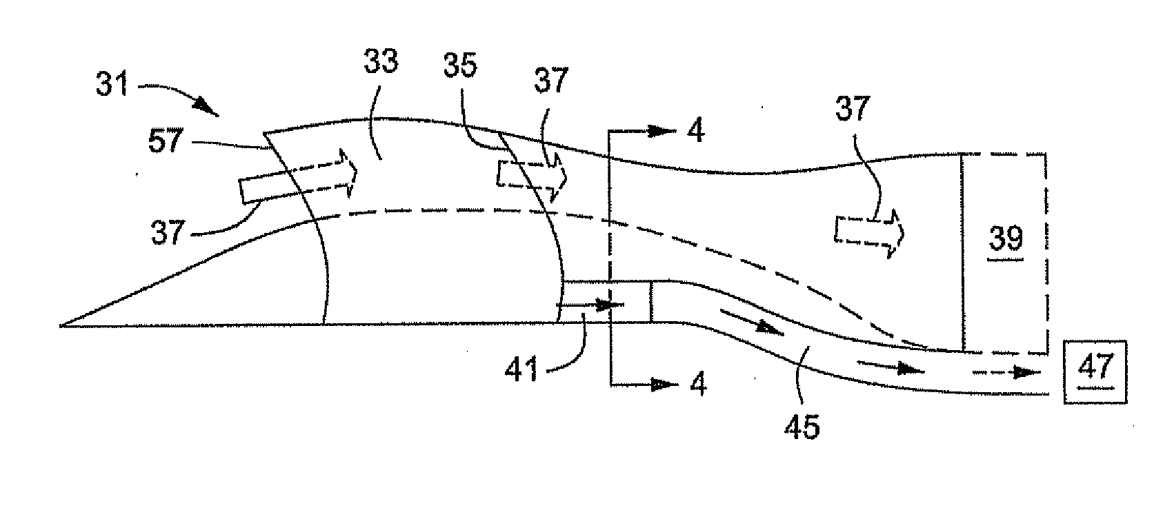 System, method, and apparatus for throat corner scoop offtake for mixed compression inlets on aircraft engines