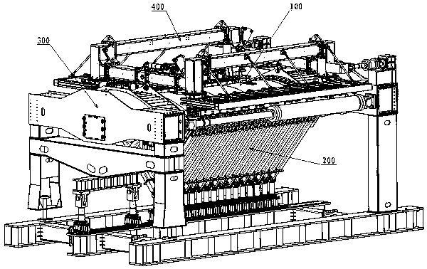 Bent plate comprehensive test device