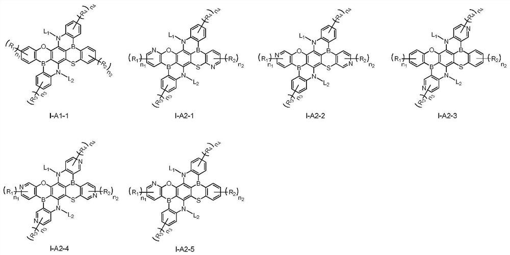 Fused ring compound containing two boron atoms and two oxygen atoms and organic electroluminescent device