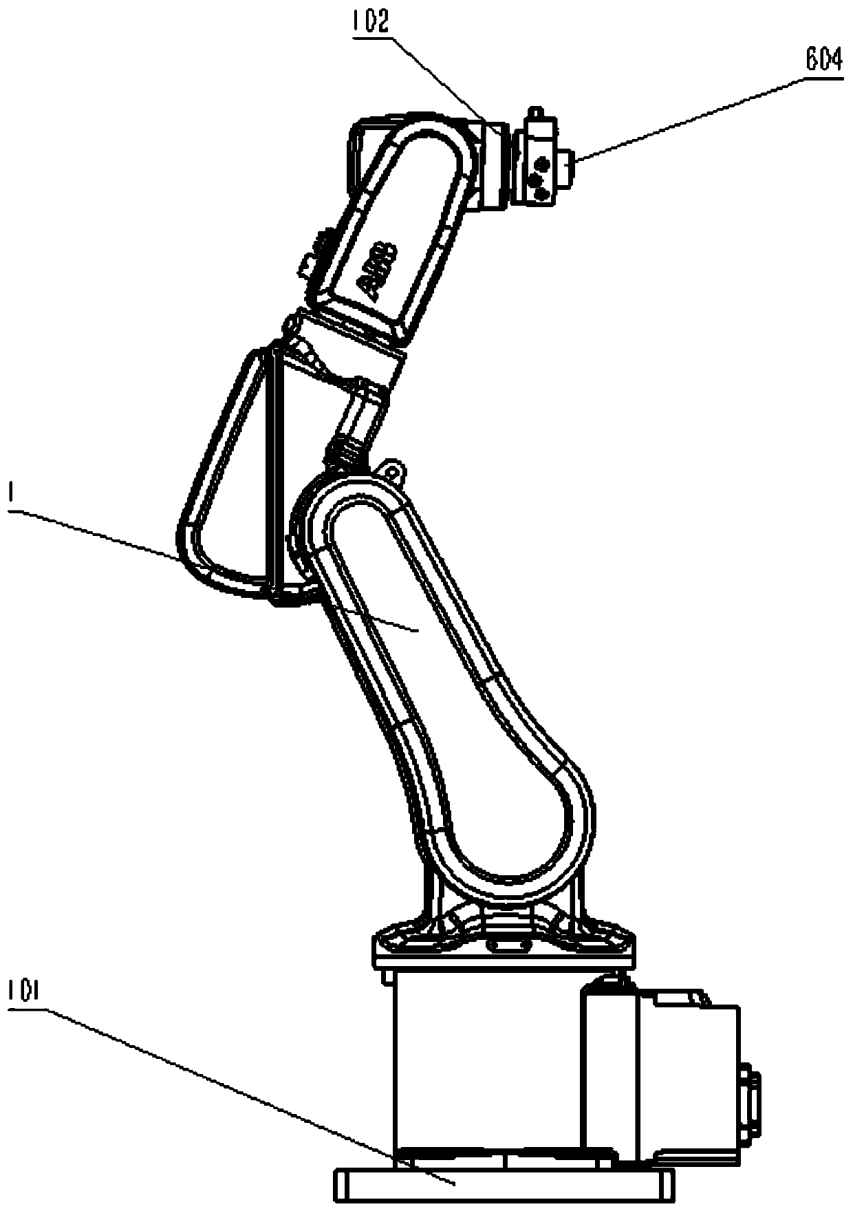 Industrial robot comprehensive practical training platform