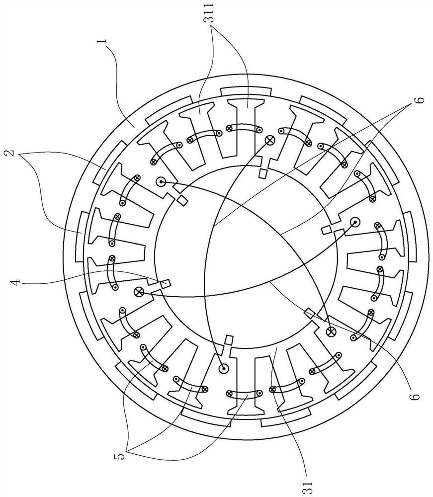 A modular permanent magnet motor