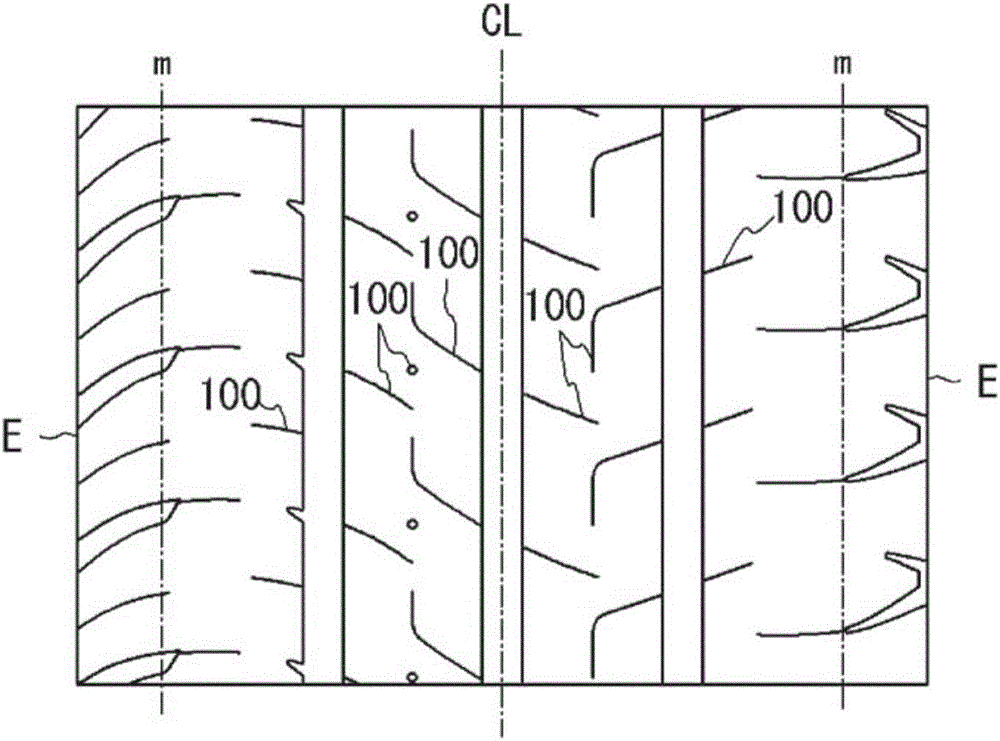 Pneumatic radial tire for use on passenger vehicle