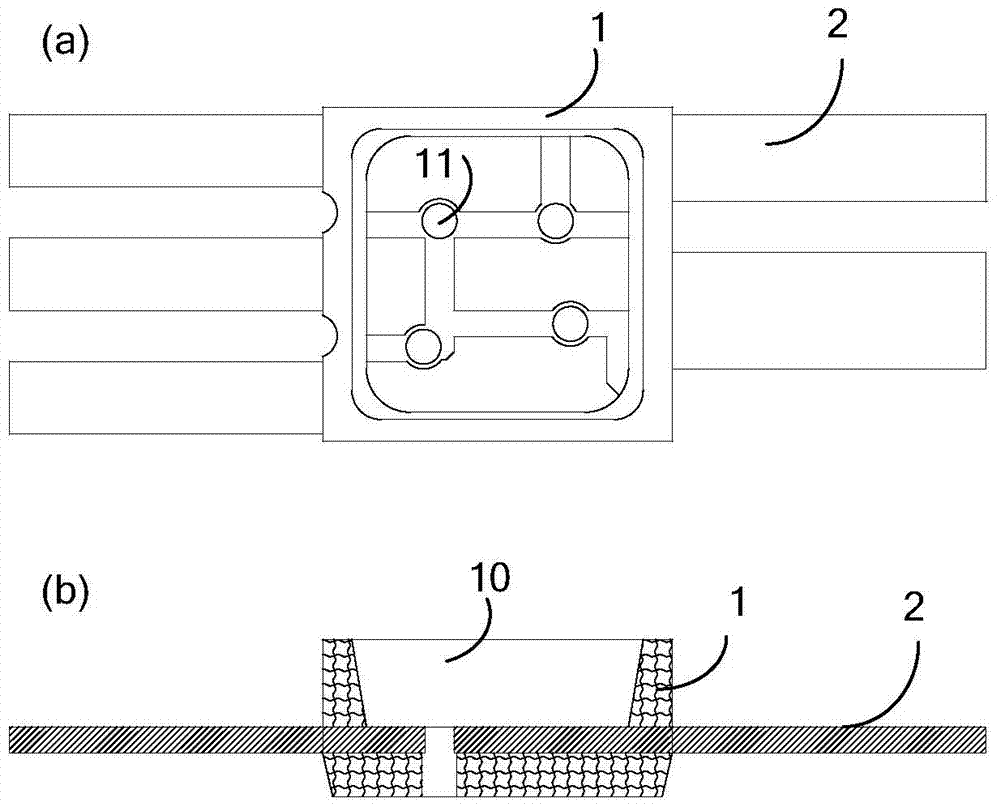 A kind of LED encapsulation structure and preparation method thereof