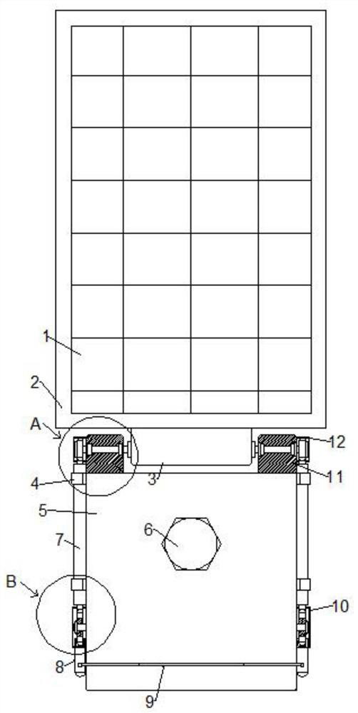 Angle-adjustable solar garden lamp and using method thereof