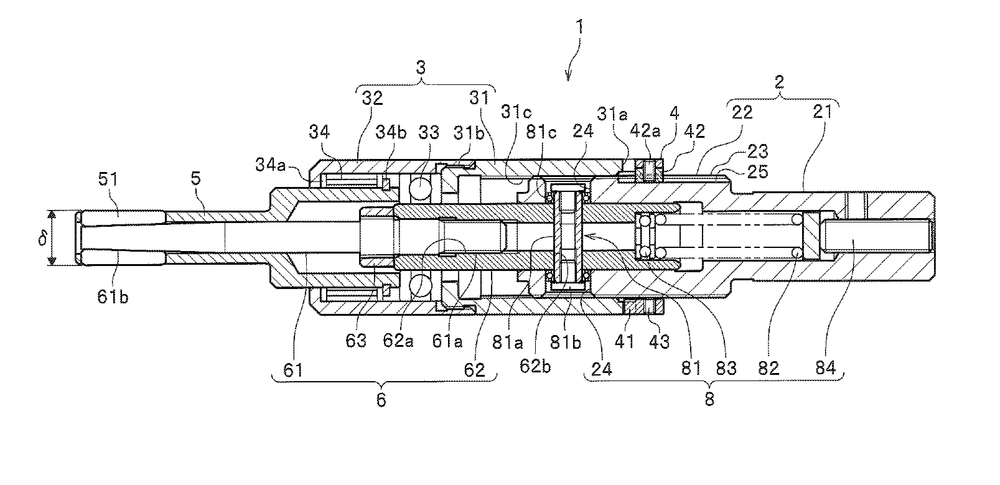 Roller burnishing tool device