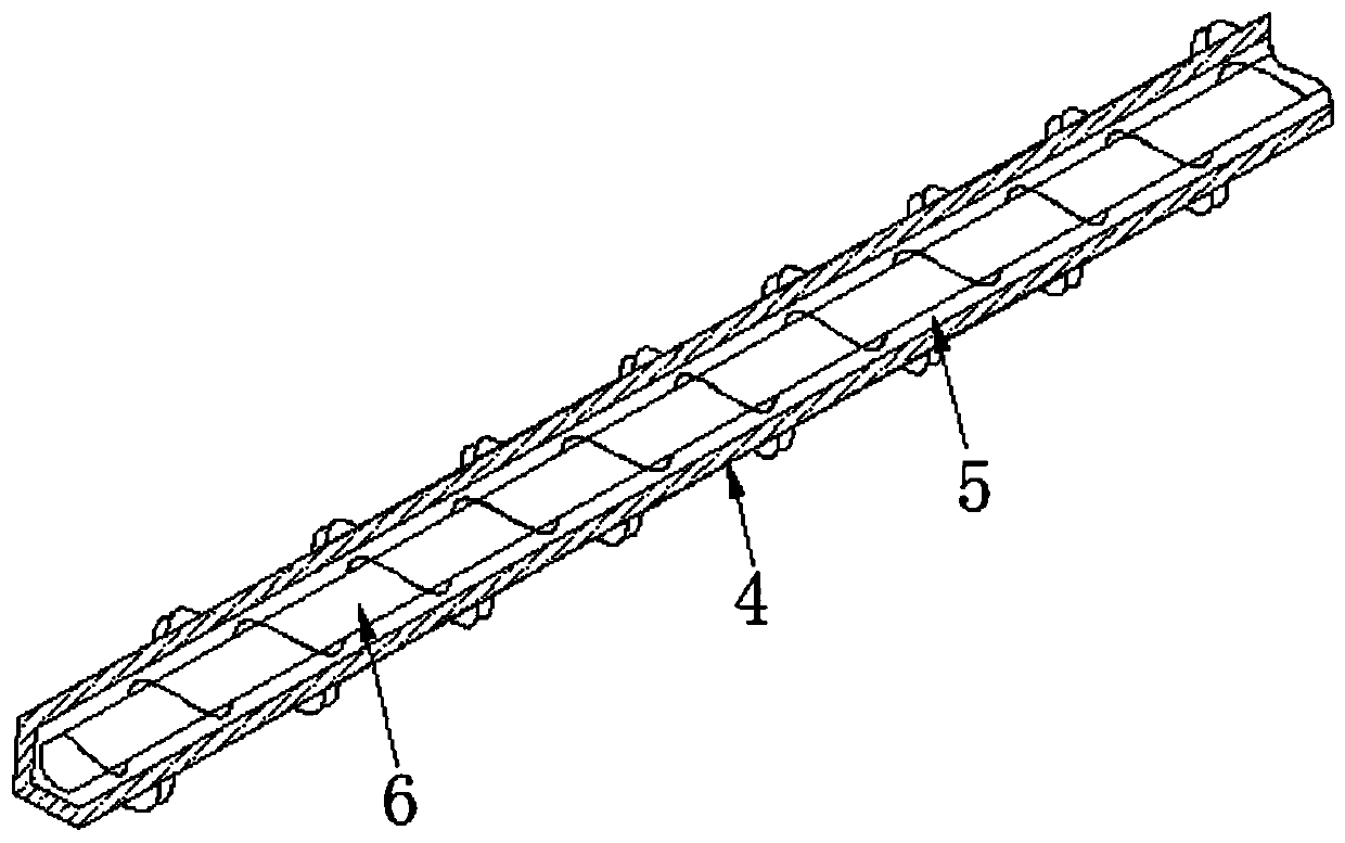 Screw barrel component for injection molding machine