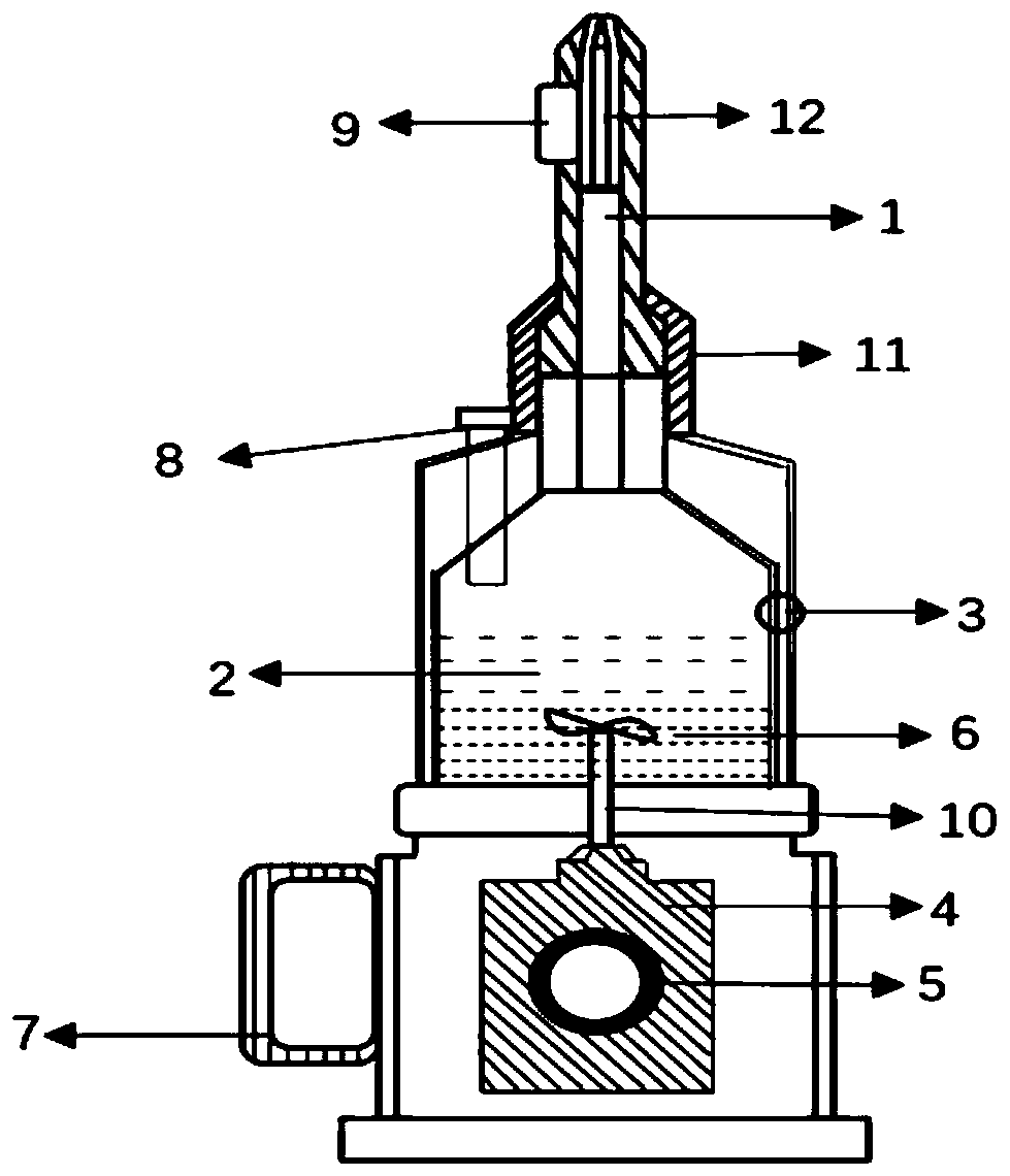 Liquid nitrogen nail gun device