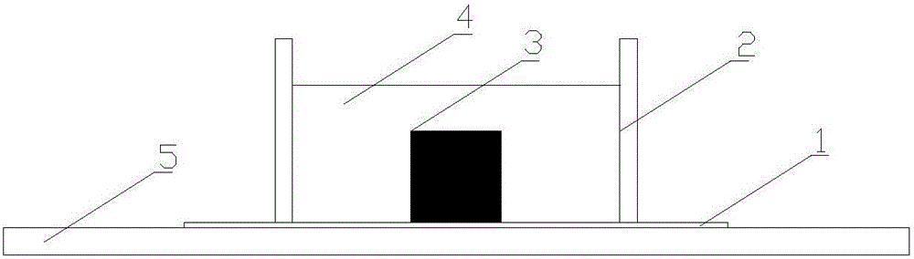 Method for embedding sample into oxidation layer on inner wall of heated surface pipe