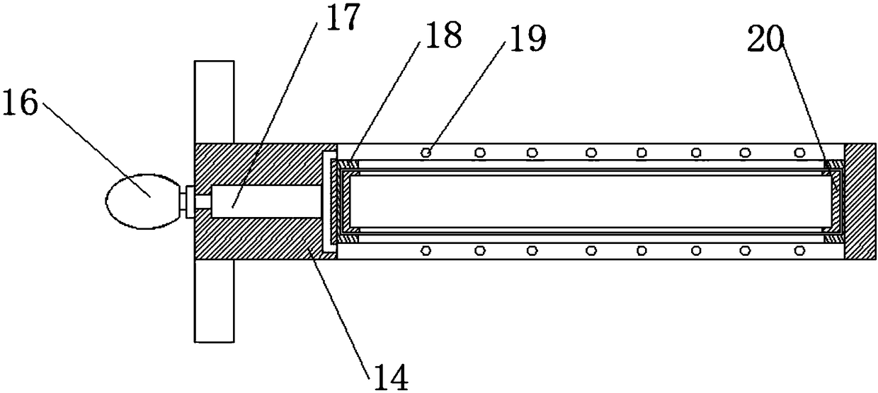 Camera lens placing box suitable for outdoor use