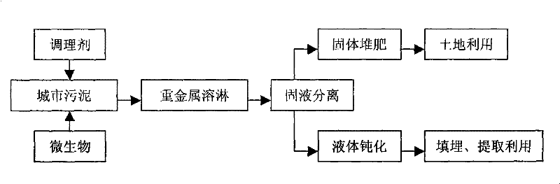 Solid phase sludge joint treatment method and use