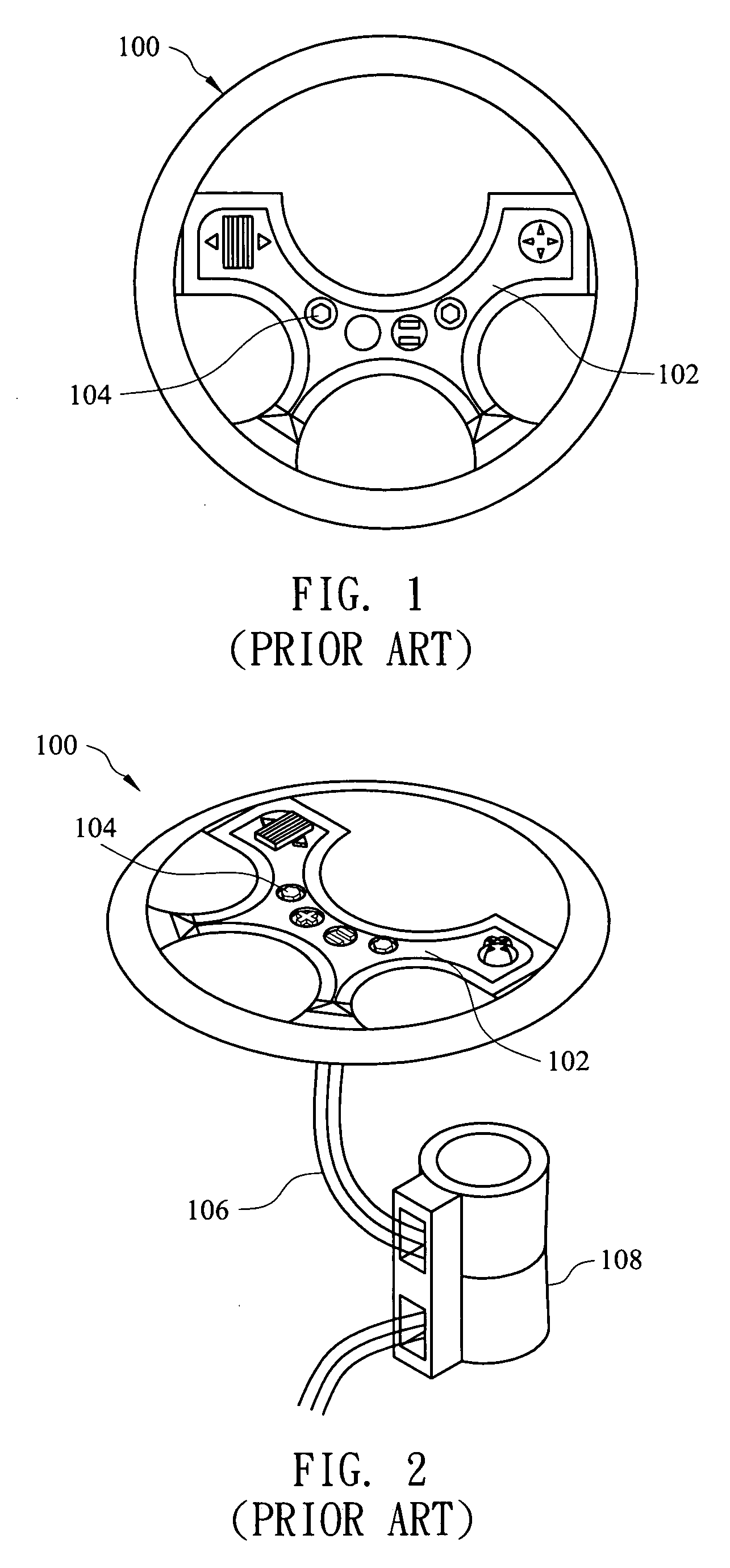 Radio frequency wireless steering wheel