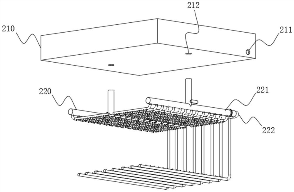 Derusting device for engineering mechanical equipment based on spraying mechanism