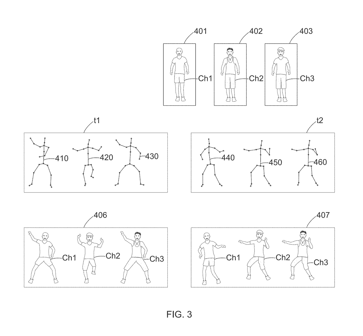 Producing realistic body movement using body Images