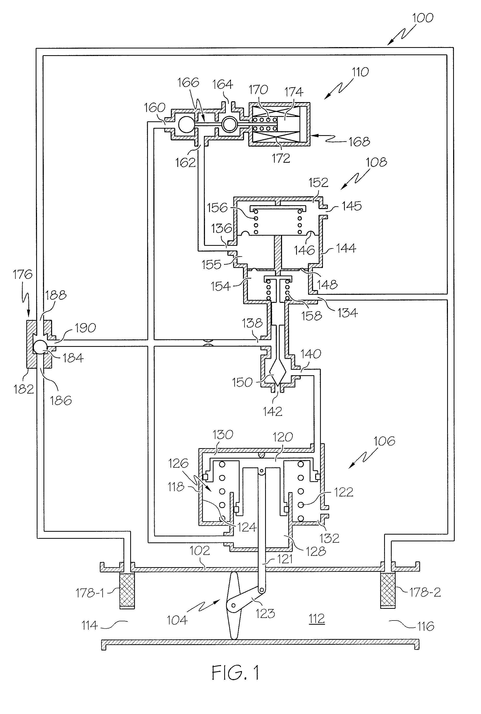 Bi-directional overpressure shut-off valve