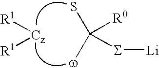 Anionic polymerization initiators and polymers therefrom