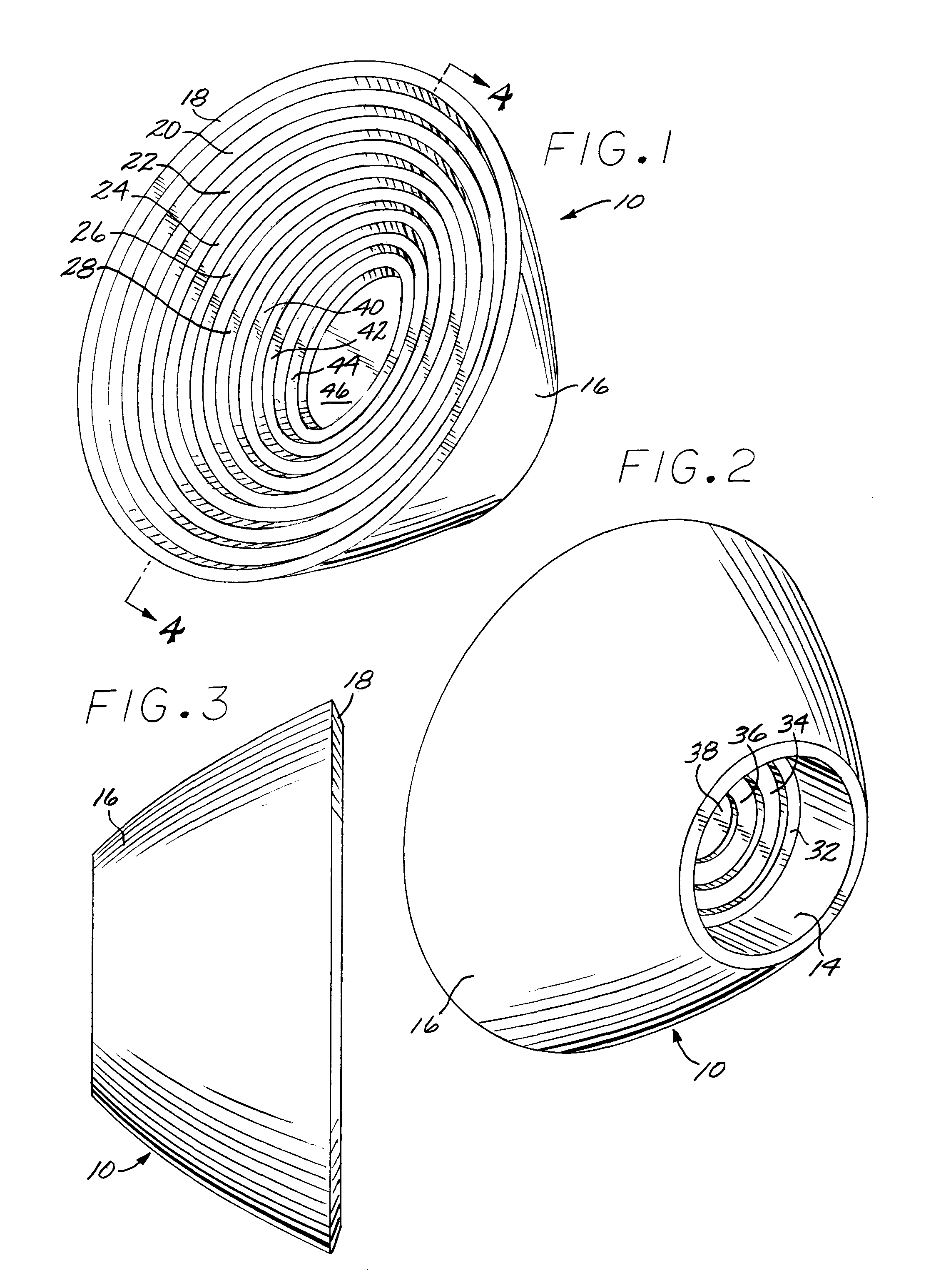 Thin stepped tulip lens