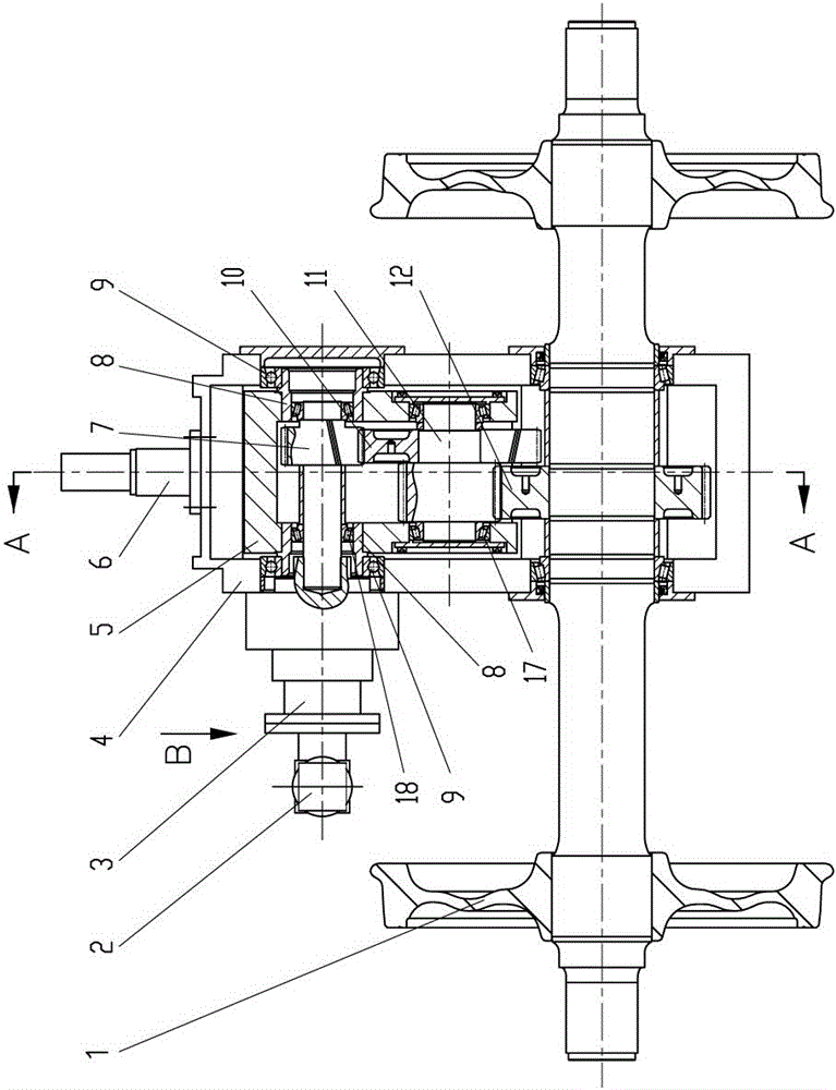 Working gear box