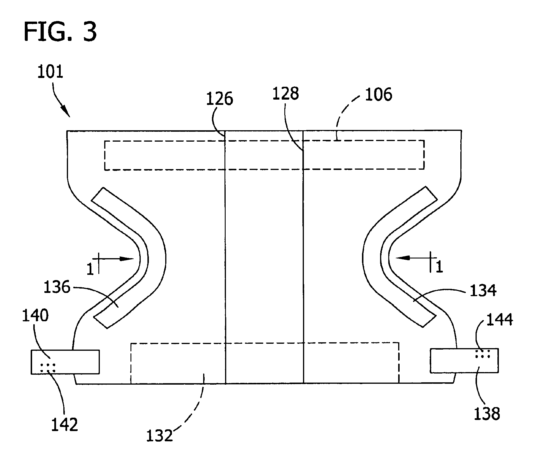 System and method for controlling the strain of web material