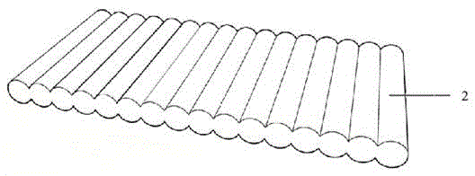 Solid-angle three-dimensional display possessing 2pi spherical degrees