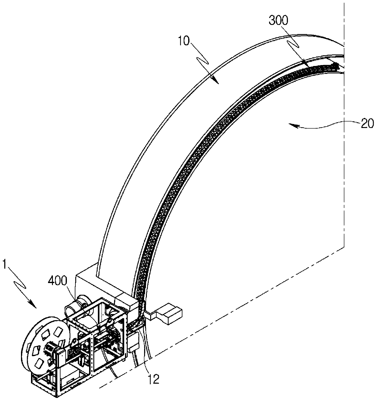 Steam generator inspection device