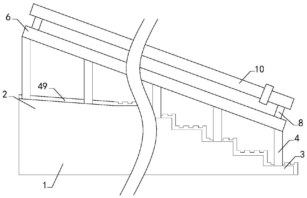 Health footpath for scientifically building body, avoiding joint damage and relieving muscle fatigue