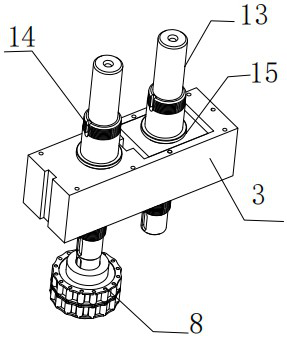 A continuous rolling and shrinking machine for x-shaped aluminum electric heating tube with four fins