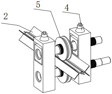 A continuous rolling and shrinking machine for x-shaped aluminum electric heating tube with four fins