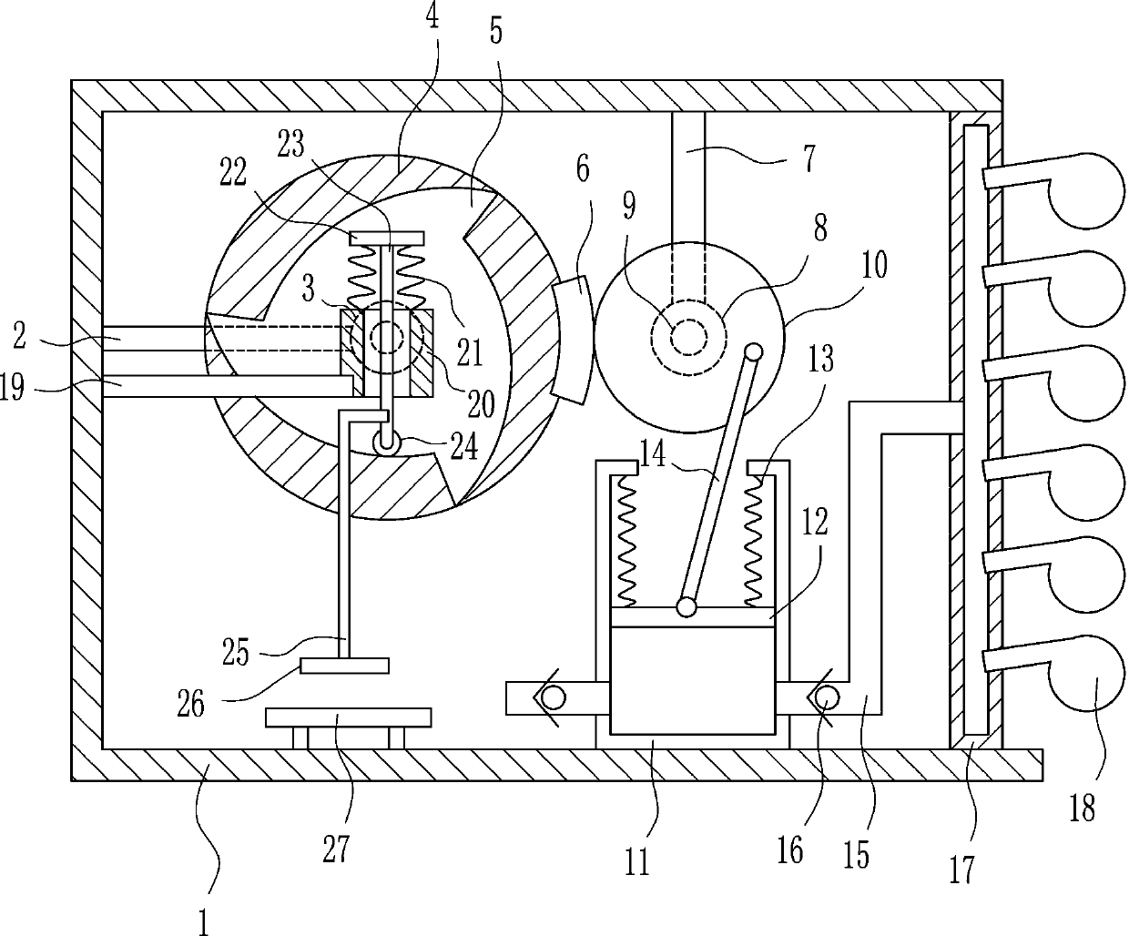 Sparrow repelling device for agricultural rice drying