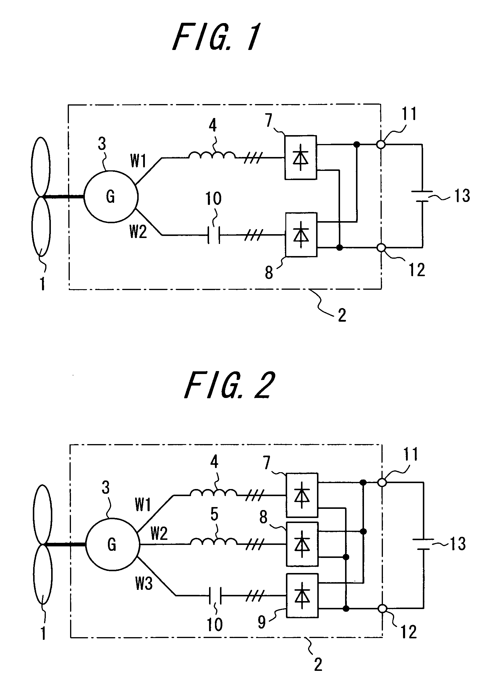 Main circuit of electric power generating apparatus for dispersed power supply