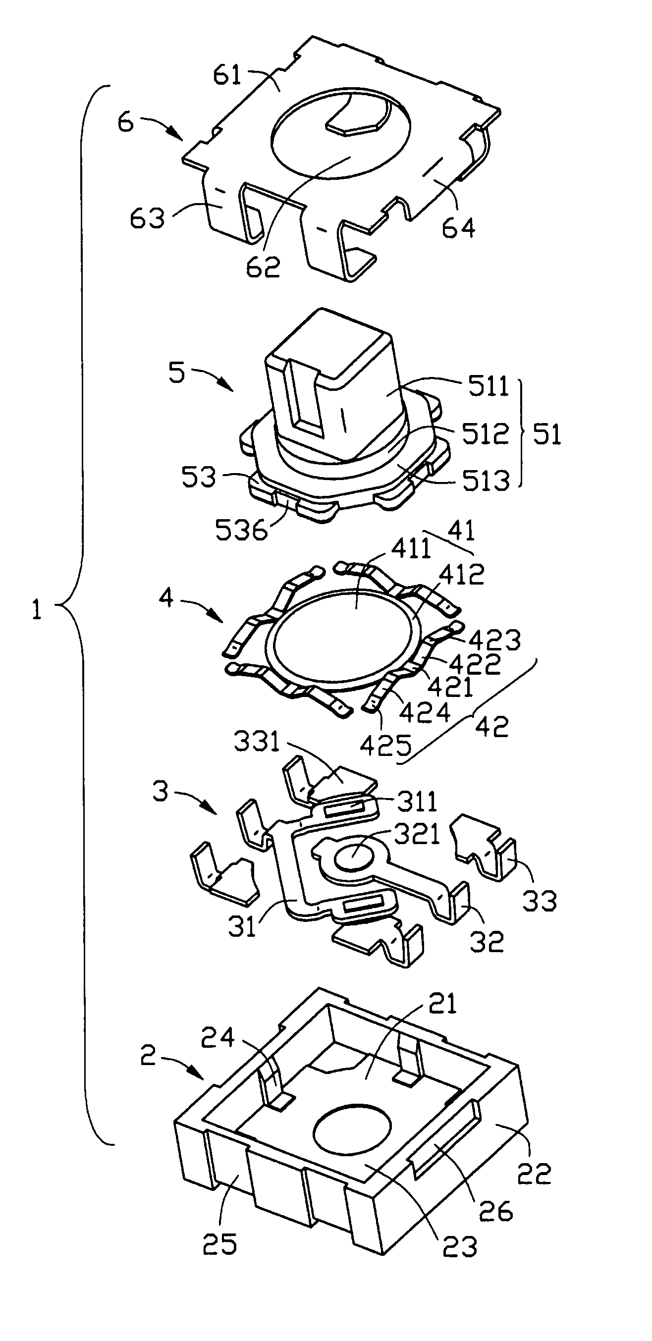 Multidirectional switch