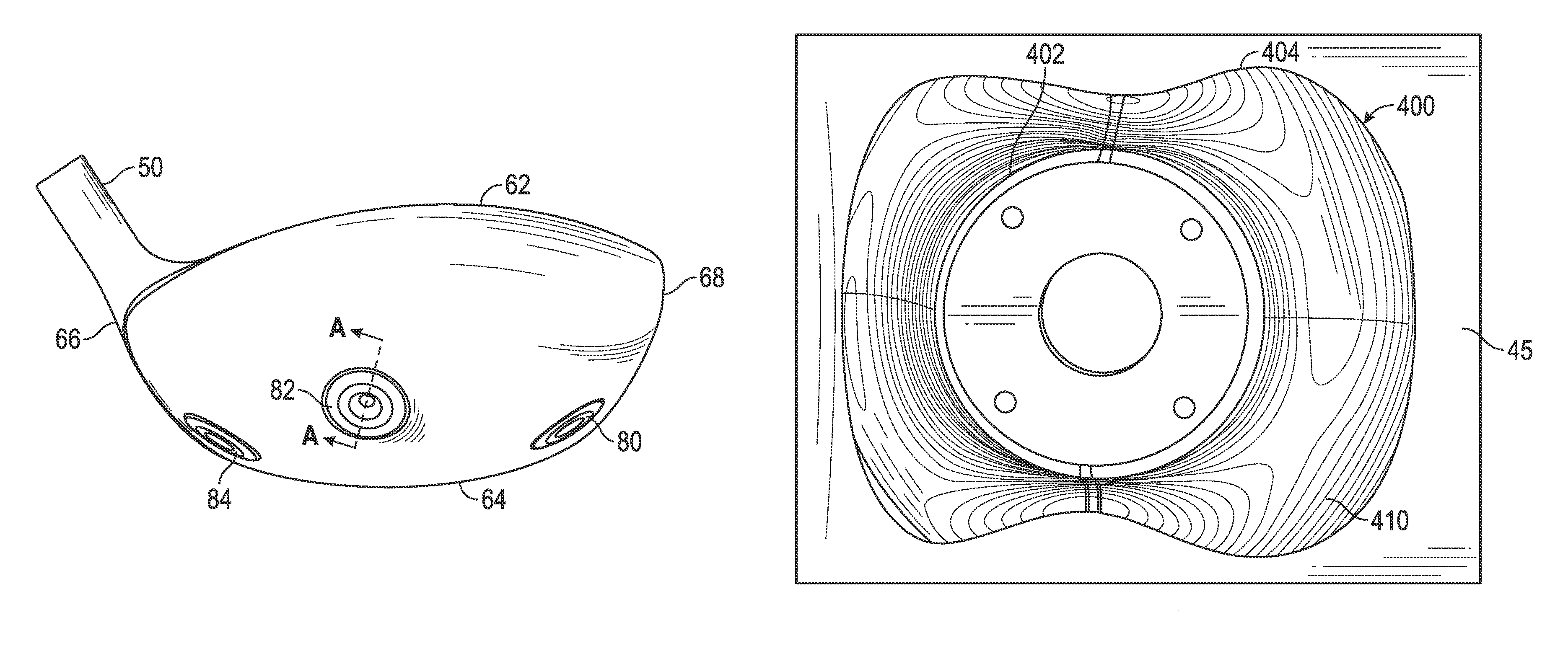 Golf club head with composite weight port