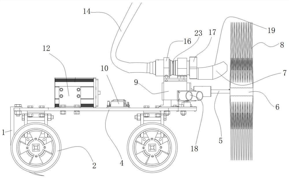 A pipeline robot and its cleaning method