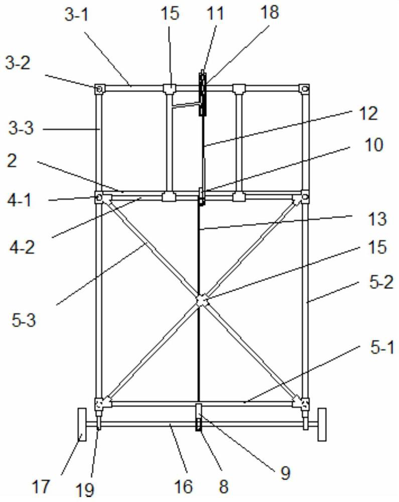 A method for assembling small-scale drilling equipment for climbing slopes